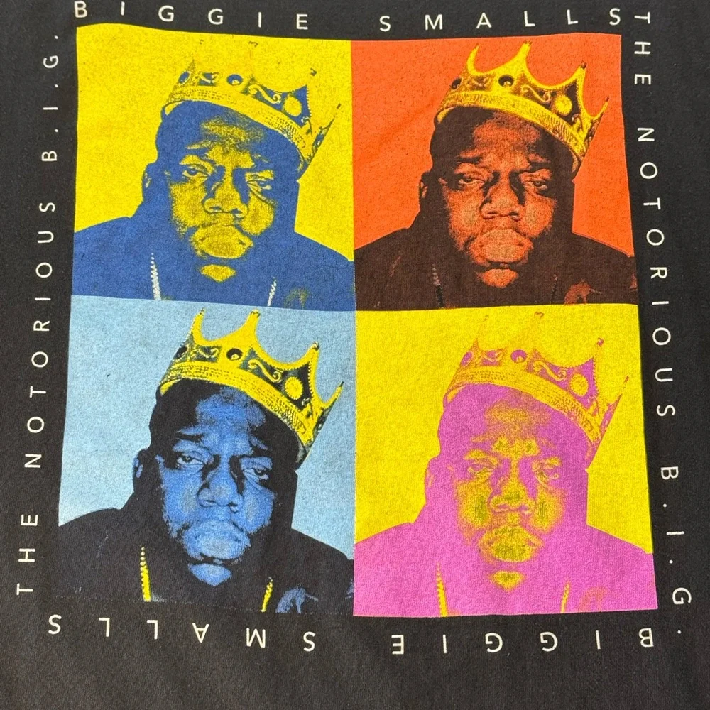 Notorious BIG‎ graphic Tee XL Black
